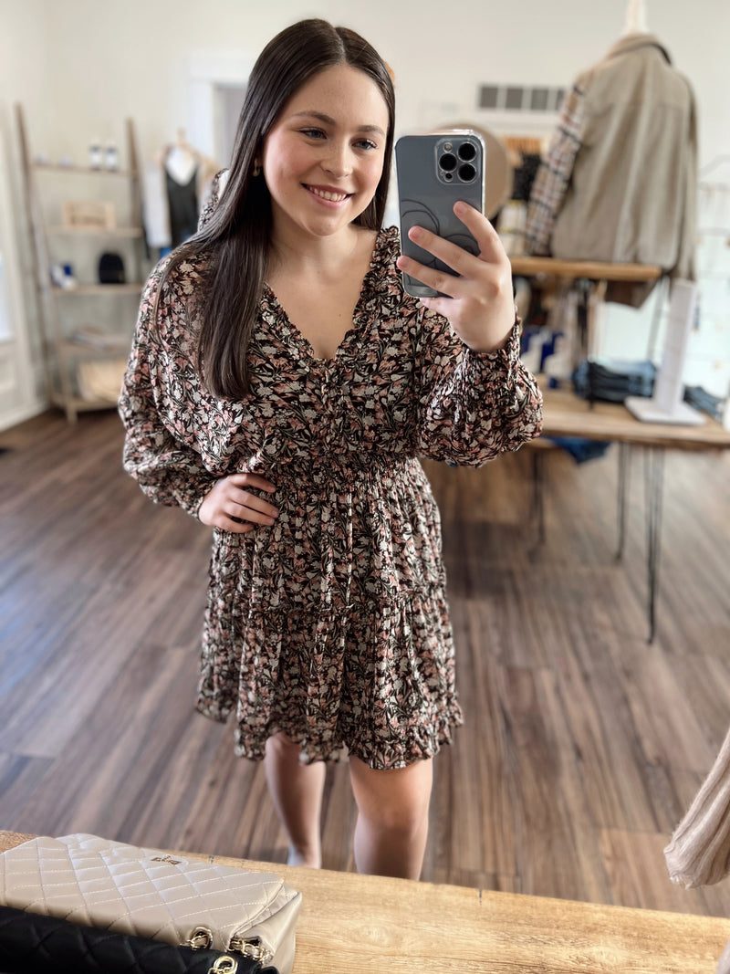 It's Fate Printed Dress