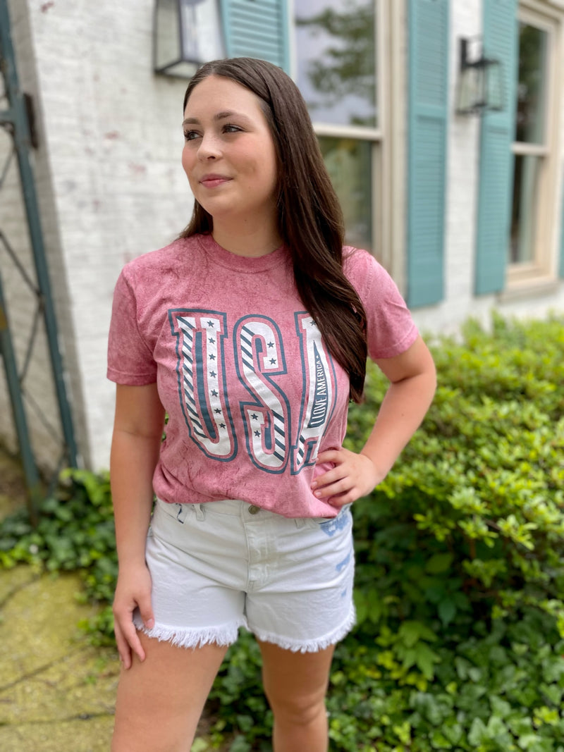 USA, I Love America Tee