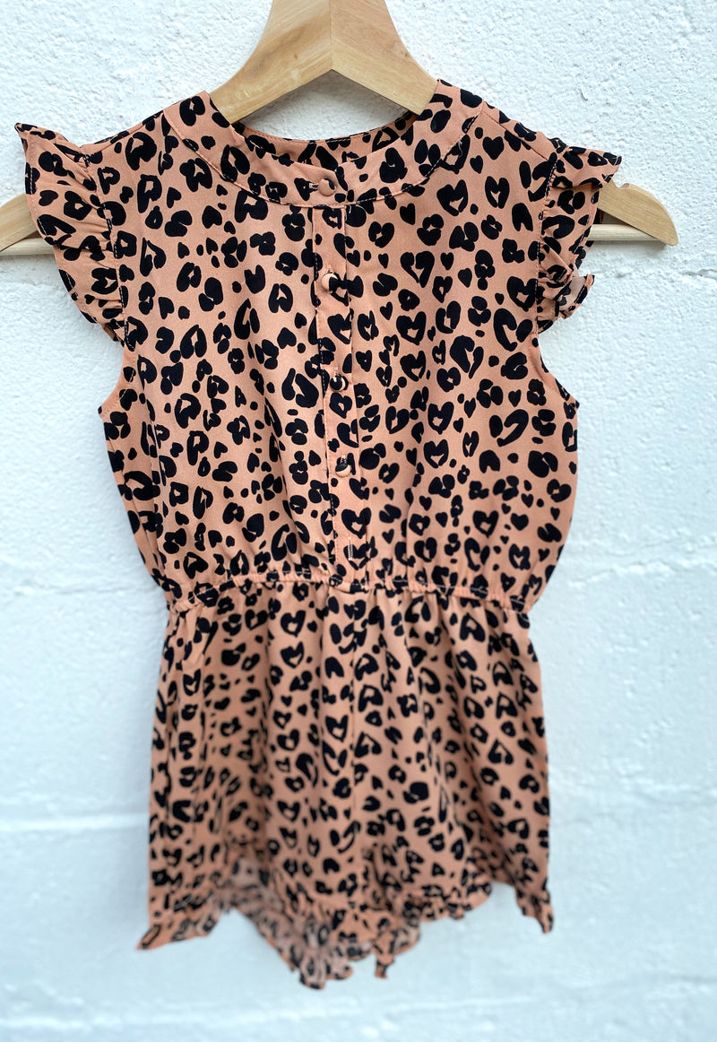 Kids Leopard Romper