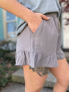 Relaxed Day Smocked Shorts