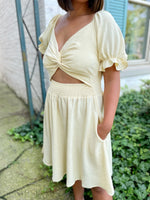 Oh Honey Puff Sleeve Dress