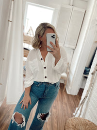 Need, Must, Want Button Up Top