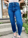 Wildflower Wide Leg Cropped Jeans