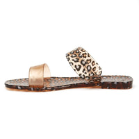 Leopard Jelly Sandals