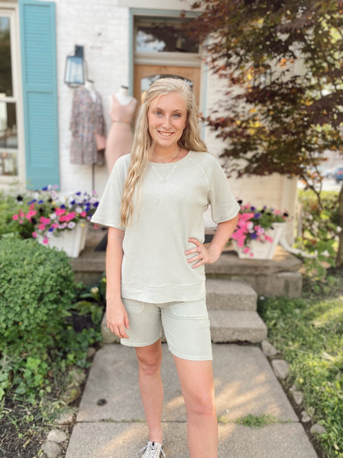 Leia Waffle Knit Bottoms