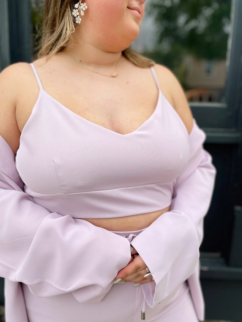 Strictly Business Cropped Top