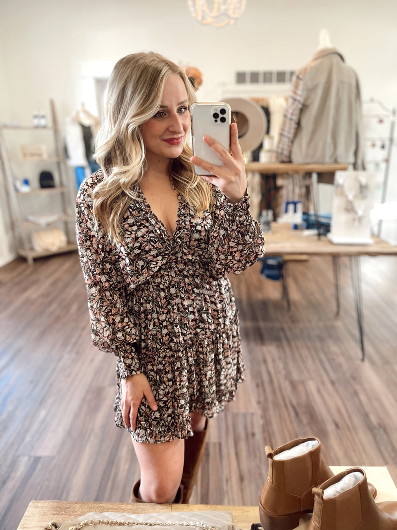 It's Fate Printed Dress