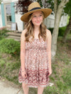 Making Memories Paisley Print Dress