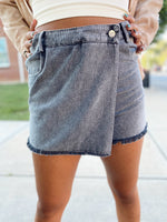 Skyler Mineral Wash Skort