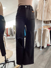 Nessa Black High Rise Jeans