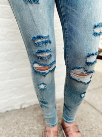 Marie Distressed Skinny