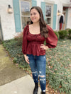 Emmaline Square Neck Top