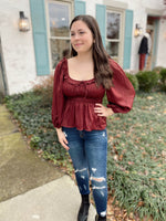 Emmaline Square Neck Top
