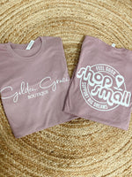 Give Back GGB Graphic Tee- Orchid (Rose)