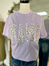 MAMA Leopard Applique Tee