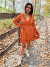 Arryn Long Sleeve Mini Dress