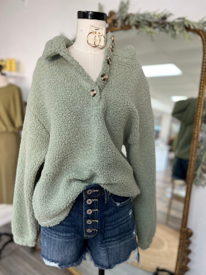 Time To Chill Fleece Pullover