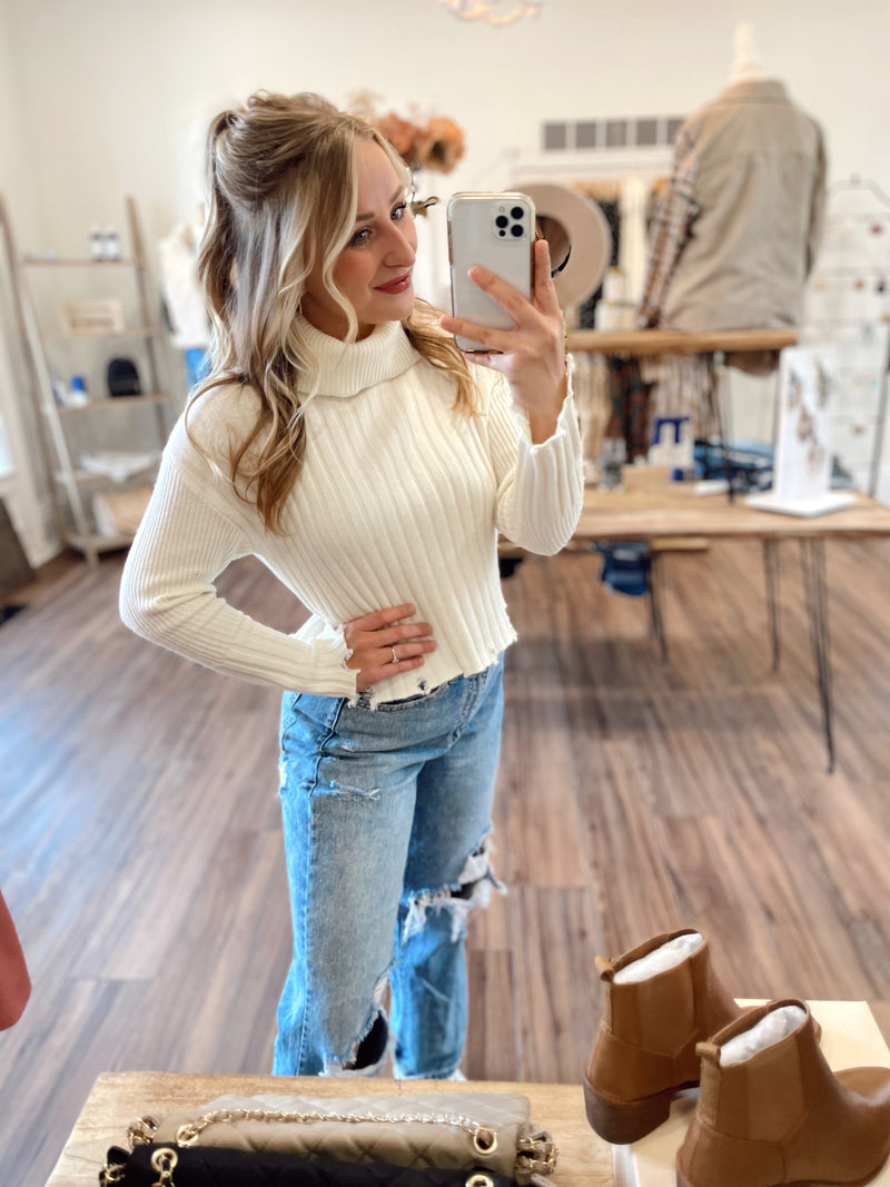 Mollie Distressed Sweater
