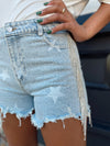 Honky Tonk Star Denim Shorts