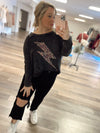 Thunder Vintage Graphic Long Sleeve Tee