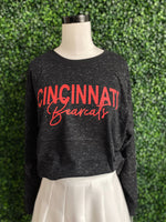 Cincinnati Spirit Game Day Glitter Long Sleeve