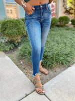 Safiya Distressed Hem Jean