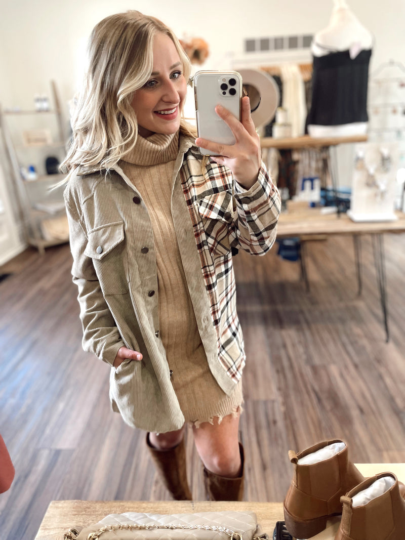More Than Enough Sweater Dress