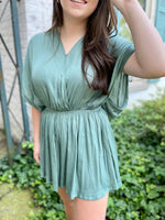 Macie Satin Romper