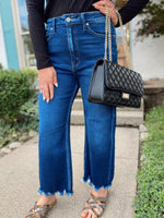 Wildflower Wide Leg Cropped Jeans