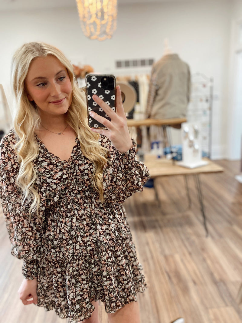 It's Fate Printed Dress