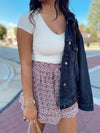 Linnea Floral Mini Skirt