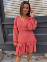 Liz Bubble Sleeve Dress
