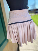 Sporty Gal Active Tennis Skirt-Pale Purple/Pink