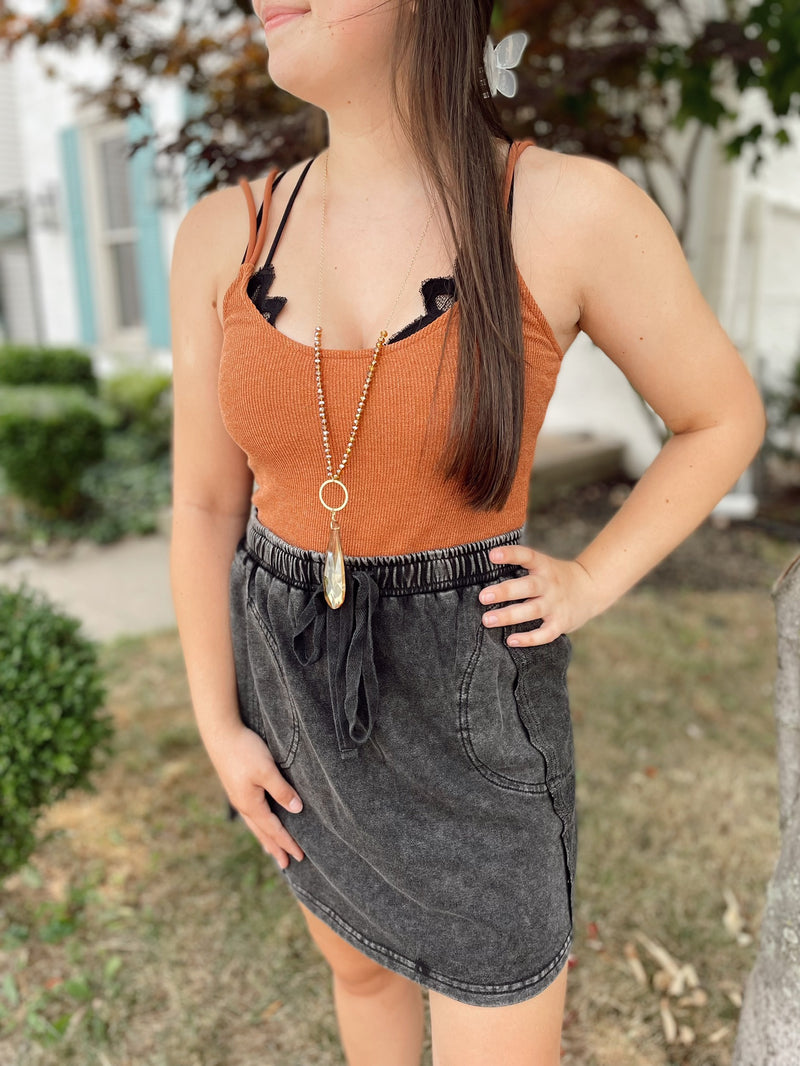 Leia French Terry Skirt