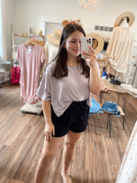 Kalina Flowy Top-Violet