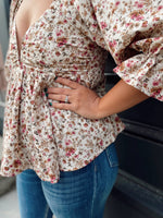 Halle Floral Print Top