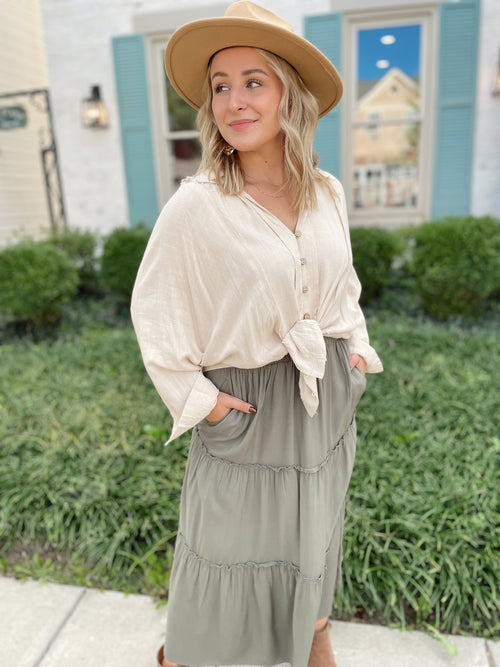 Aggie Tiered Skirt