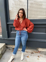 Adelaide Button Down Blouse