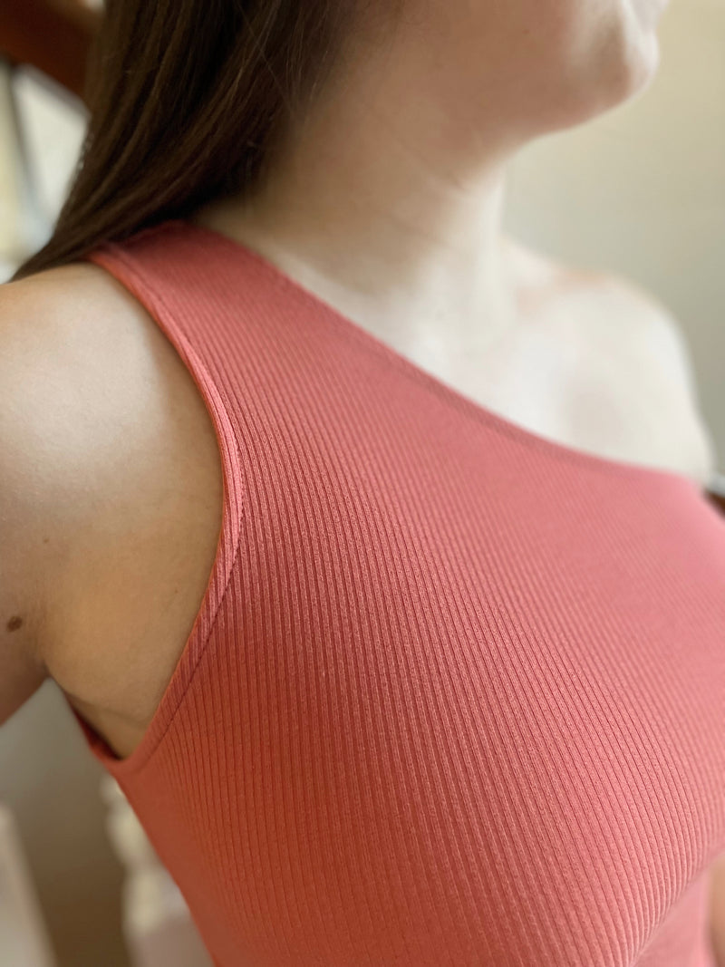 Just Yearning One Shoulder Dress