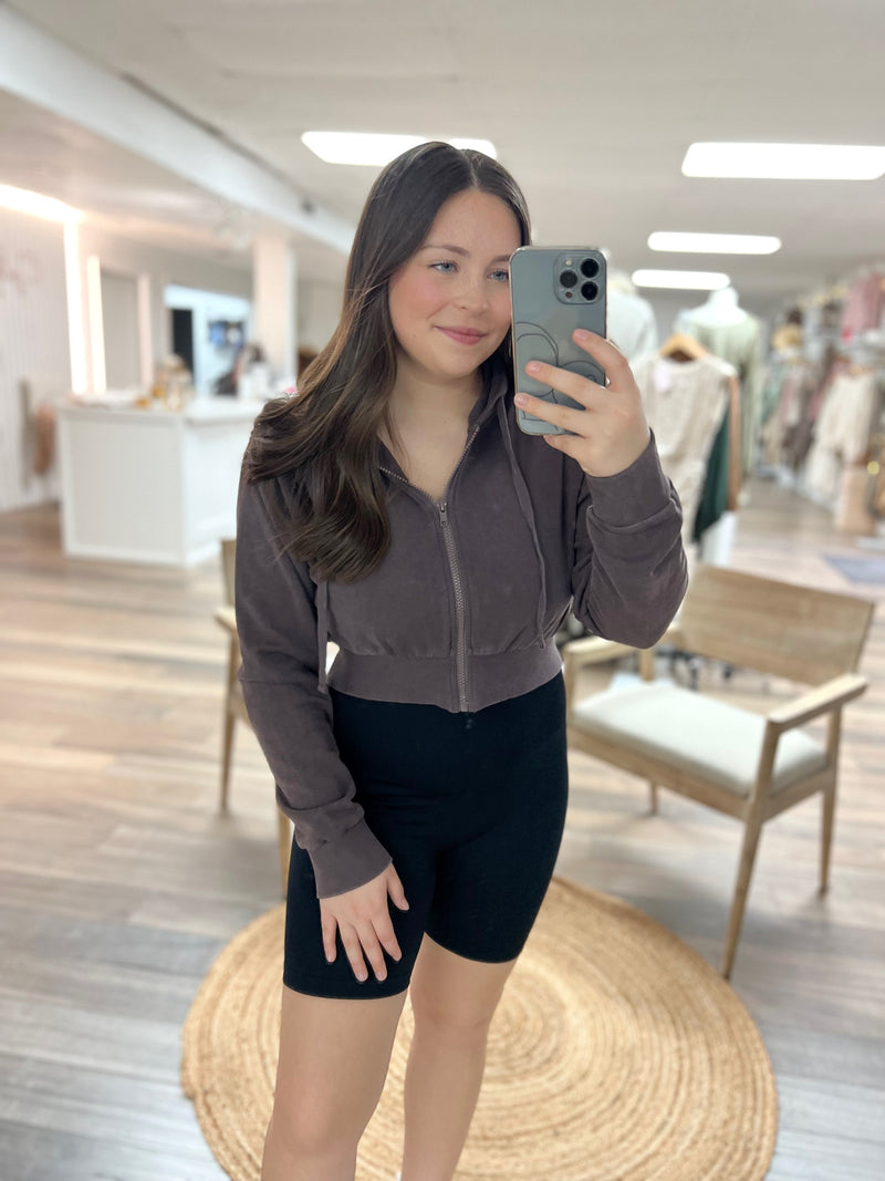 Keep It Simple Zip-Up Jacket