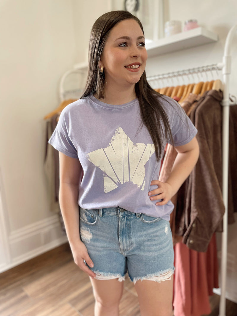 Star Mineral Washed Graphic Tee