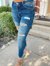 Darla Distressed Skinny Jean