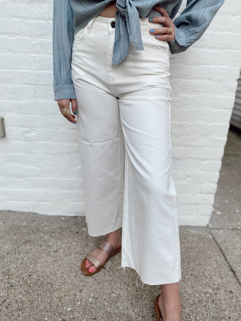 Vera High Rise Wide Leg Jeans