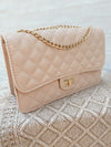 ZZZ Catalina Quilted Purse-Beige