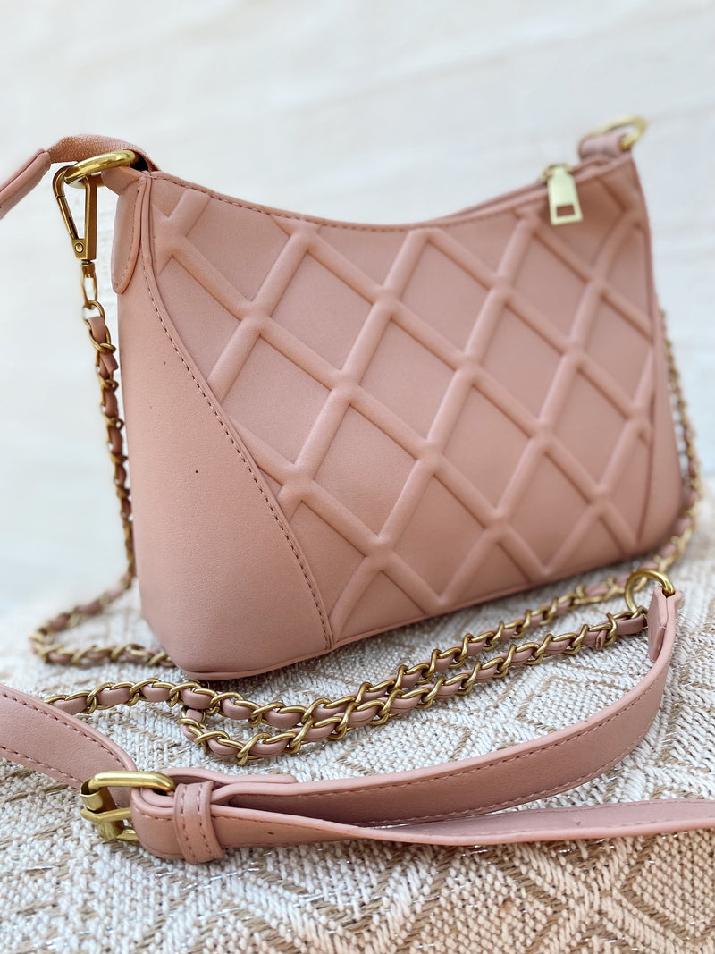 Pru Quilted Crossbody Bag