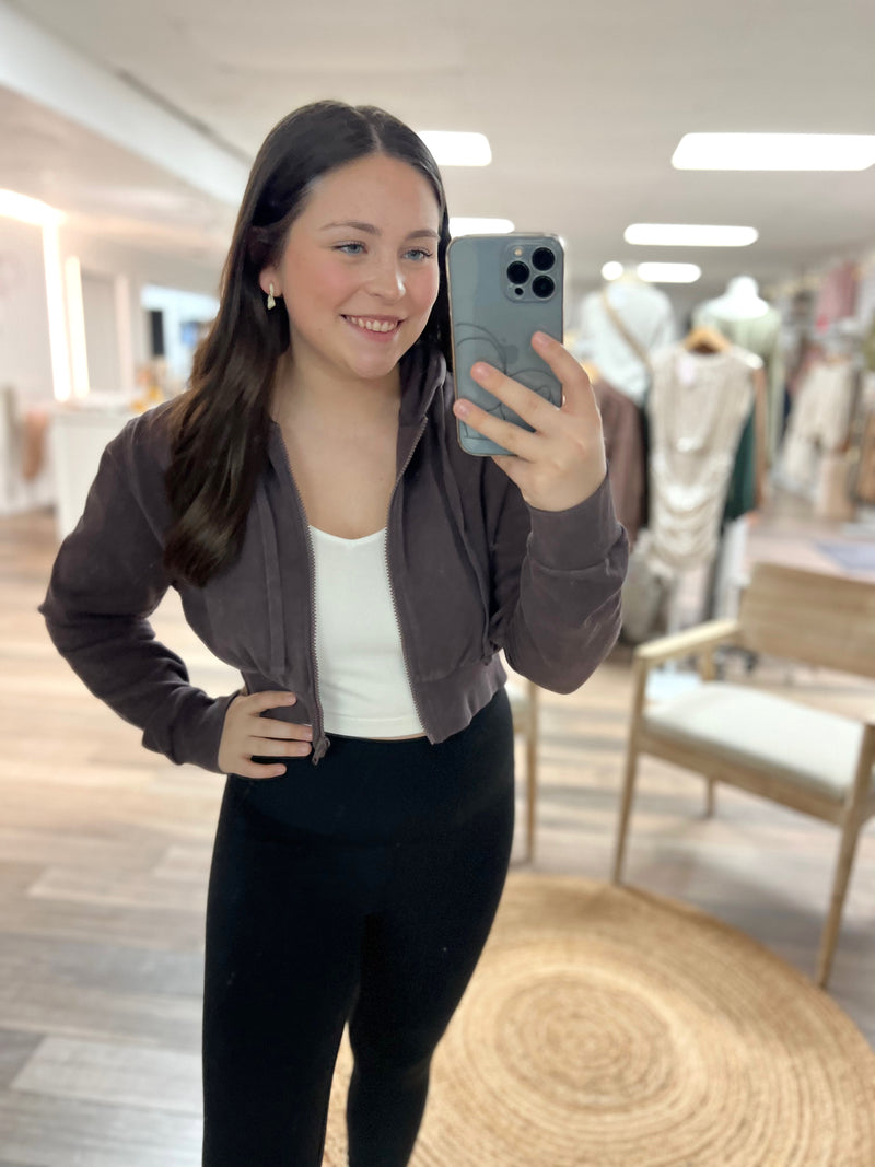 Keep It Simple Zip-Up Jacket