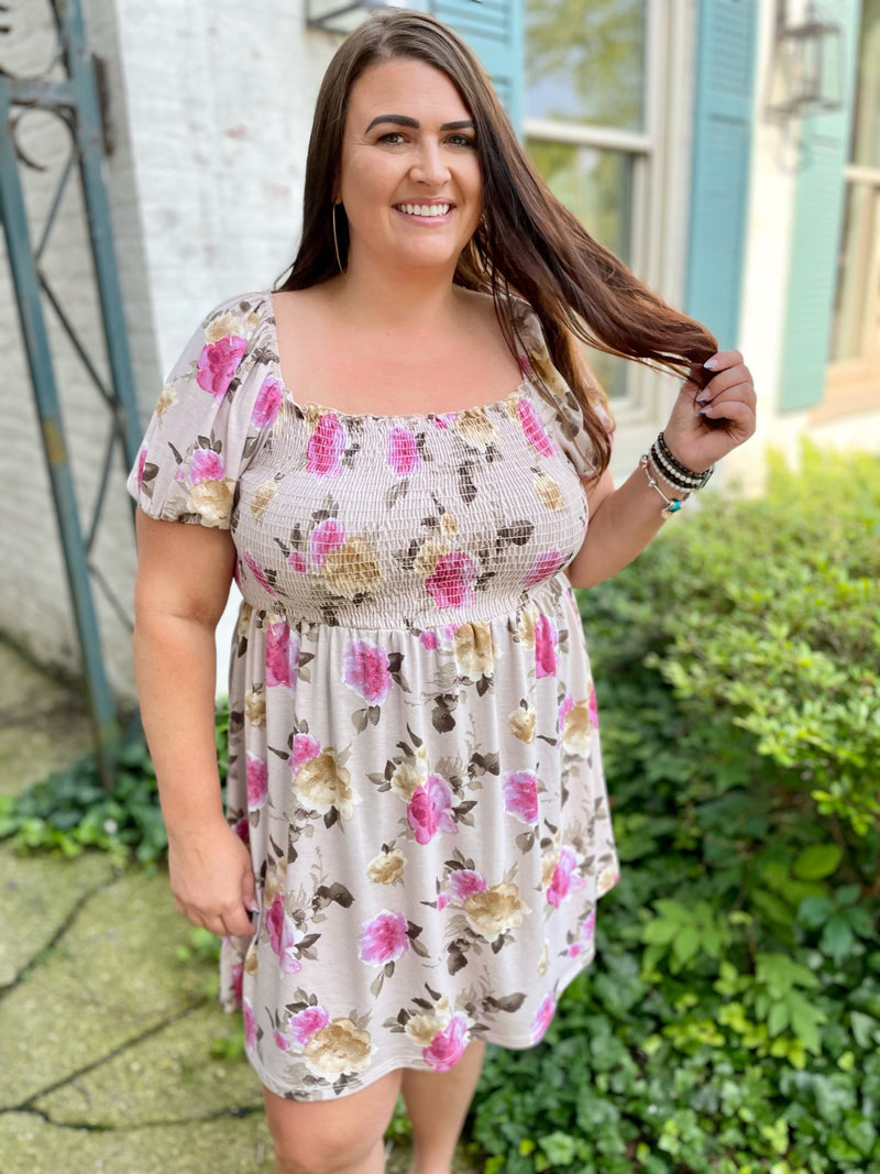 Kendaya Floral Dress