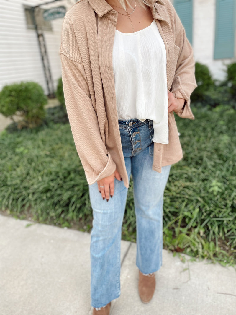 Jemma Button Front Denim