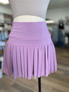 Sporty Gal Active Tennis Skirt-Purple