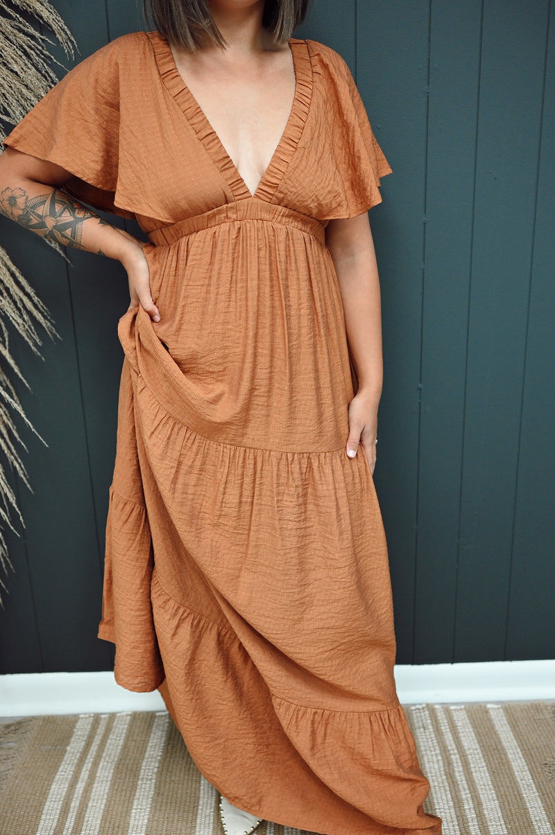 Melrose Tiered Maxi Dress